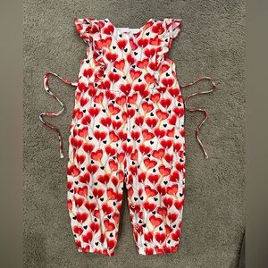Rare Editions Heart Romper